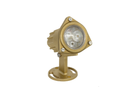 Подводный светильник Brass Dichroic Housing LED RGB 9W/12-24V/1CAB.O.7-12 MM