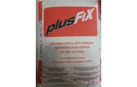 Клеевая смесь PLUSFIX (мешок 25кг), LITOKOL