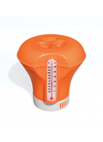 Дозатор, плавающий 18,5 см., с термометром Bestway