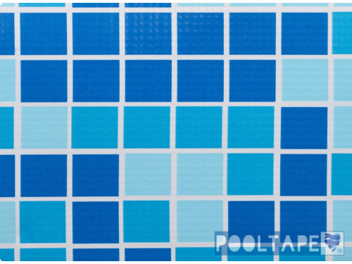 Мозайка  Ровный квадрат/ Standart Mosaic 1,5мм, 2*25м POOLTAPE
