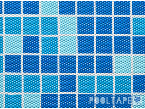 Мозайка  Ровный квадрат/ Standart Mosaic ANTISLIP1,5мм, 2*25м POOLTAPE