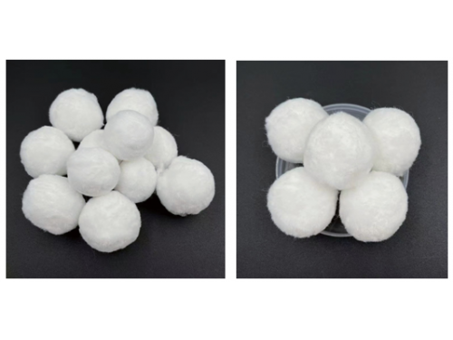 Фильтрующий шарик 1 кг.  Белый