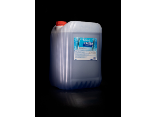 Жидкое непенящееся средство эффективно удаляет водоросли и предотвращает их появление.