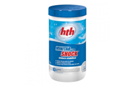 Быстрый стабилизированный хлор в таблетках, 20 гр., minitab shock, 1.2 кг hth (Франция)