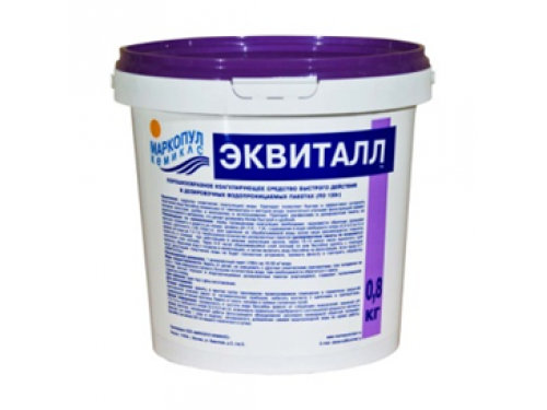 Эквиталл (Порошок) 0.8 кг п/э пакет Markopool (Россия)