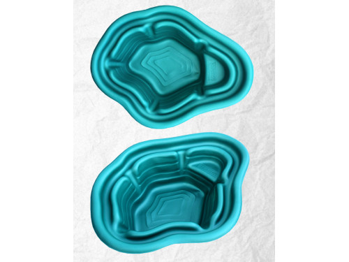 Декоративный пруд цветной 190 л