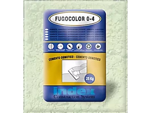 Затирка для швов FUGOCOLOR 0-4 (пакет 5кг), белая, INDEX