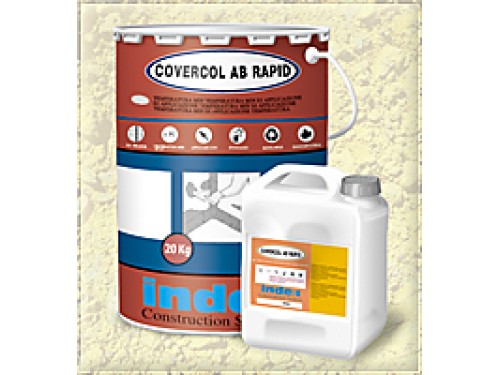 Гидроизоляционная смесь COVERCOL  AB  RAPID, комплект 20кг (мешок 15кг + канистра 5кг), INDEX
